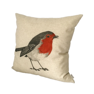 Robin Cushion Cover right view