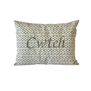 Cwtch Cushion Grey Daisy