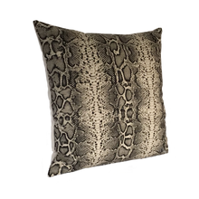 Load image into Gallery viewer, Snakeskin (Faux) Cushion

