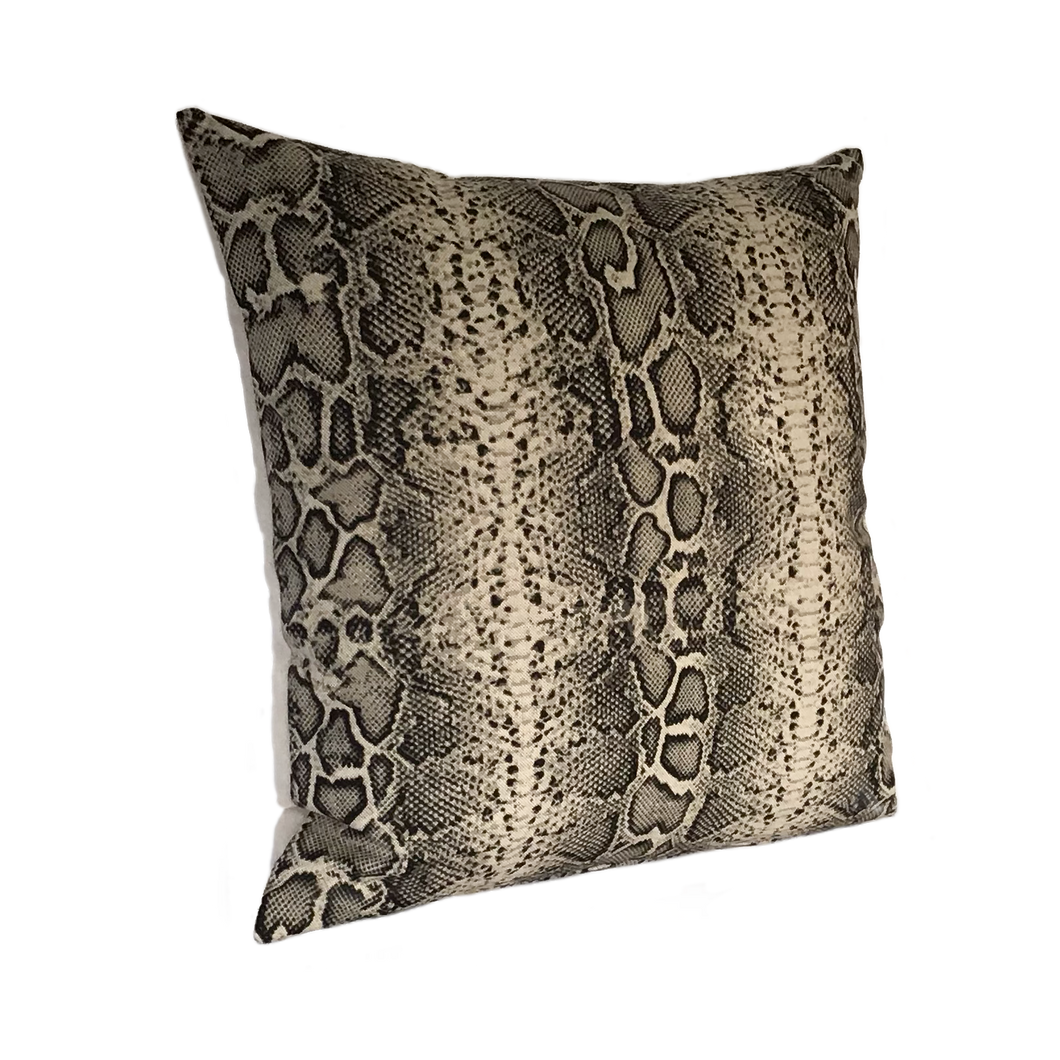 Snakeskin (Faux) Cushion