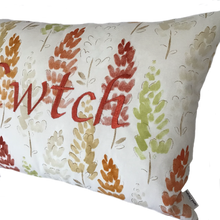 Load image into Gallery viewer, Cwtch Cushion Autumn Lupins close up
