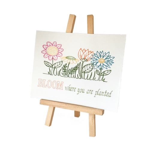 Floral Bloom unframed