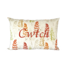 Load image into Gallery viewer, Cwtch Cushion Autumn Lupins
